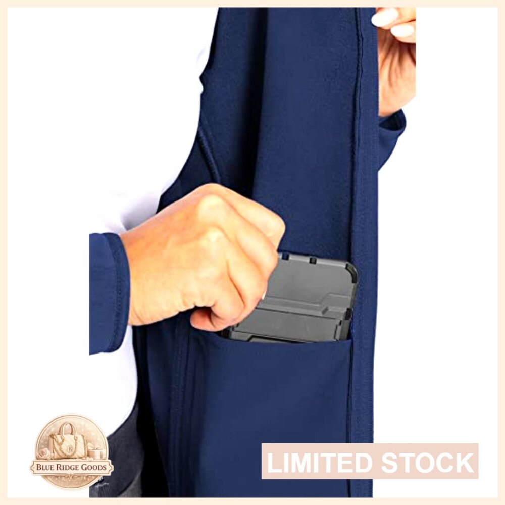 Performance Fleece Jacket With Pockets Stretch Fi… - image 3